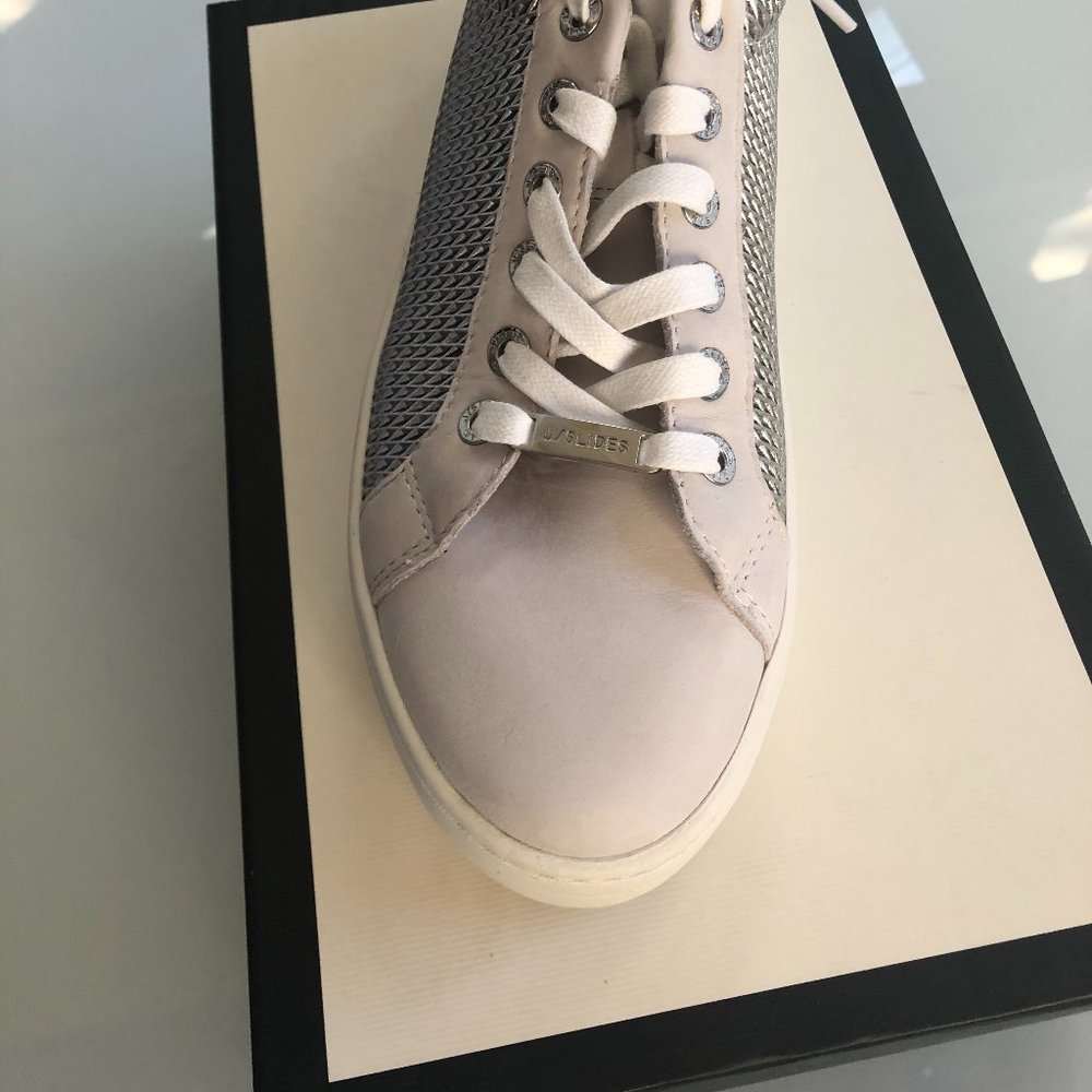 Leather Lace Up Sneakers from J SLIDES - Picture 7 of 13